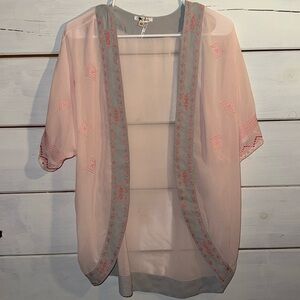 Hand stitched cardigan